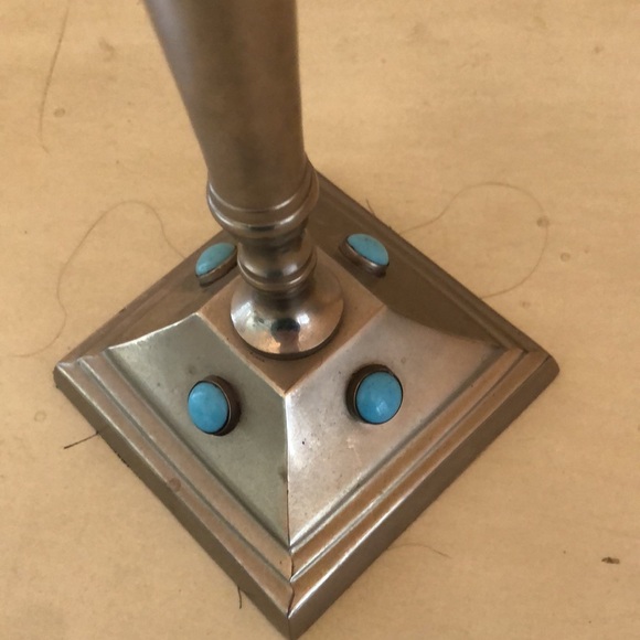 10” silver candlestick - Picture 2 of 10